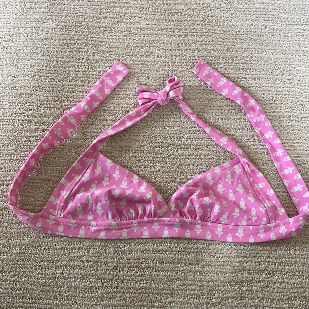 J.Crew Women's Thistle Print Bikini Top